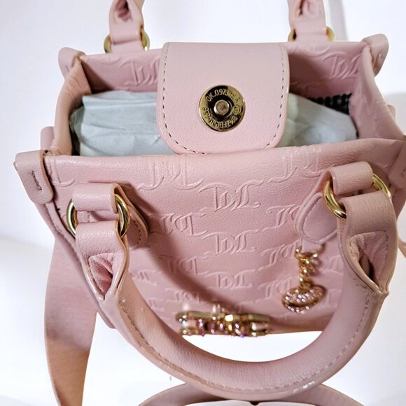 The Juicy Couture All About the Bling Mini Tote in Pink Diamond NWOT - Picture 8 of 10